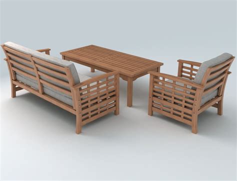 set furniture 3d max