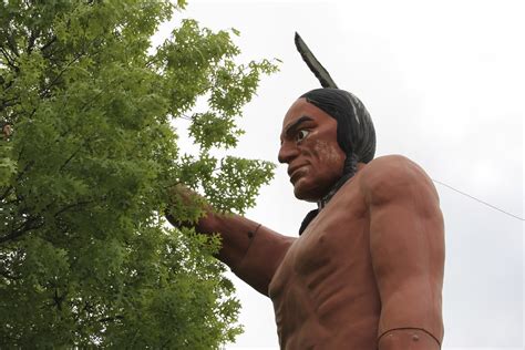 Bemidji, MN: Nanabozho Muffler Man | The myth is that Nanabo… | Flickr