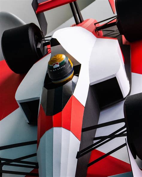 Big Scale F1 Legend - Papercraft Car Sculpture - Shop