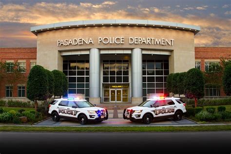 Pasadena Police Department office photos