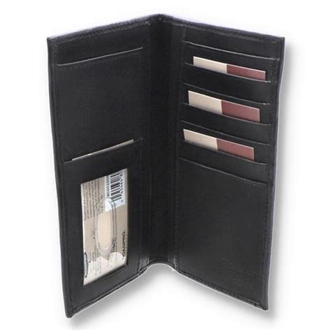 Wholesale LEATHER CHECKBOOK WALLET RFID BLOCKING - GLW