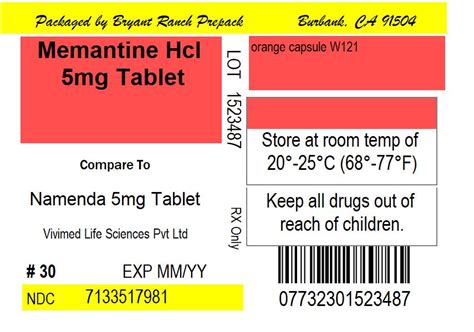 MEMANTINE HYDROCHLORIDE tablet, film coated