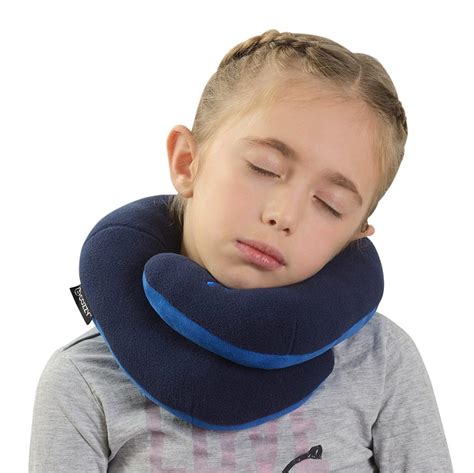 BCOZZY Kids Chin Supporting Travel Neck Pillow