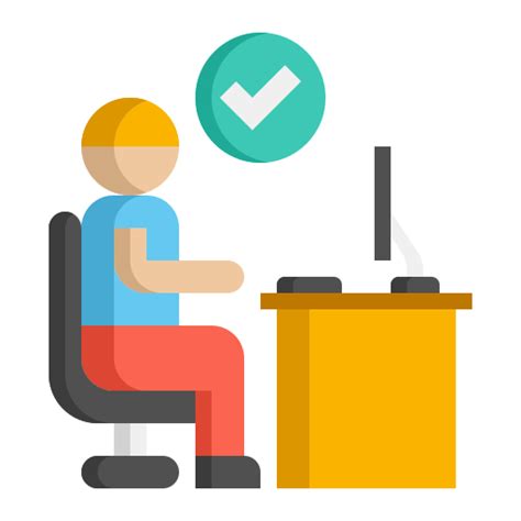 Ergonomic Flaticons Flat icon