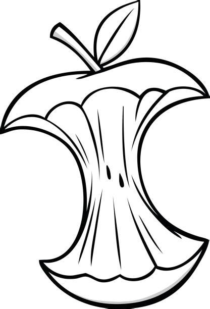 Flu Clipart Black And White Apple