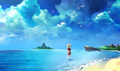 Desktop Wallpaper Original Anime Girl Summer Beach Hd Image | The Best ...