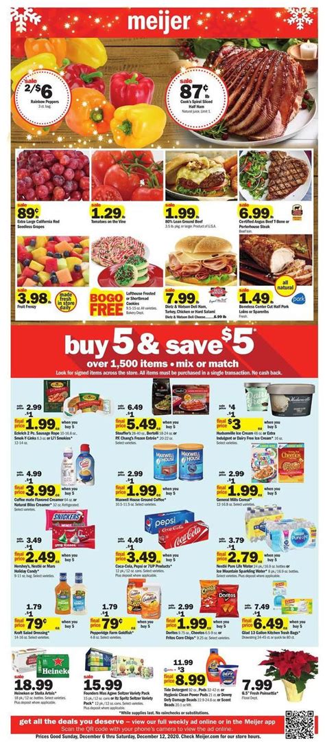 Meijer Weekly Ad Dec 6 - 12, 2020 - WeeklyAds2