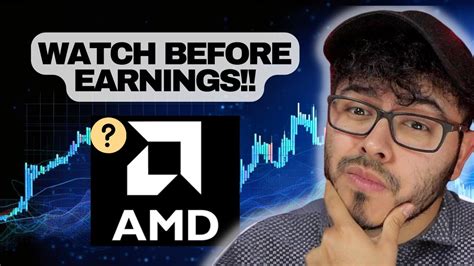 AMD Stock Investors Watch This Before AMD Earnings - YouTube