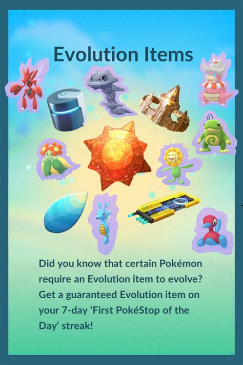 Evolution Items Pokemons – kuskusbalungos