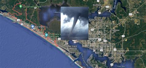 Tornado Causes Widespread Damage In Panama City Florida Friday Evening ...