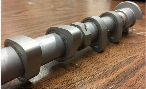 Weld evaluation of brazed camshafts using ultrasonic testing - TecScan