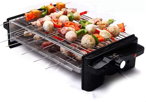 Review Mijiang Portable Electric Grill, Electric Barbecue Grill ...