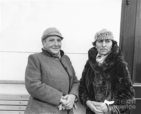 Gertrude Stein And Alice Toklas by Bettmann