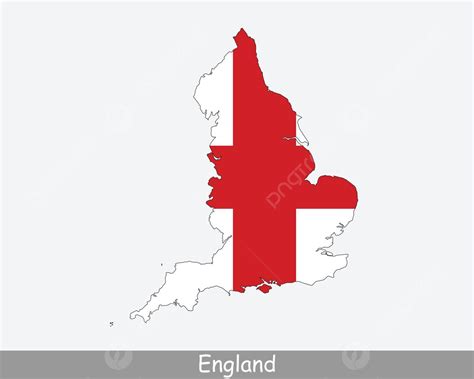 England Map Flag Shaped Flag Outline Vector, Shaped, Flag, Outline PNG ...