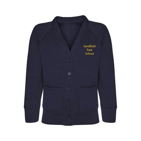 Sandfield Park School Navy Sweatshirt Cardigan Year 7 to 11