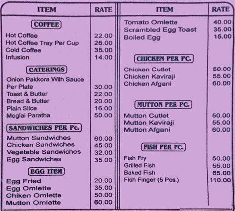 irish coffee pub menu prices - Mellissa Quarles