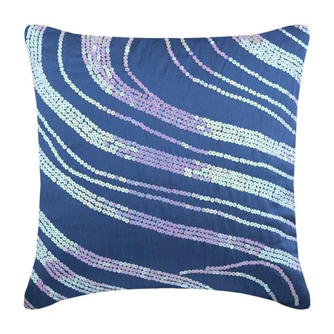 Royal Formal - Royal Blue Art Silk Throw Pillow Cover | Royal blue decorative pillows, Blue ...