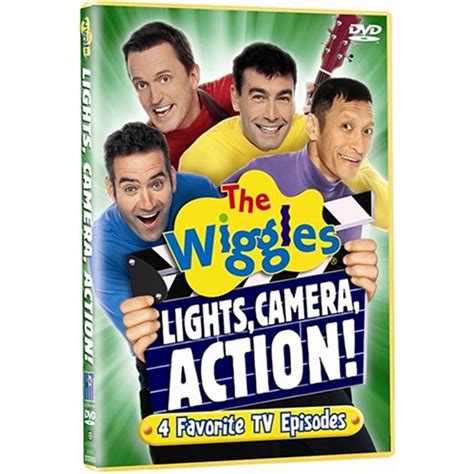 The Wiggles: Lights, Camera, Action! 4 Favorite TV Episodes (DVD, 2005) NEW - Walmart.com