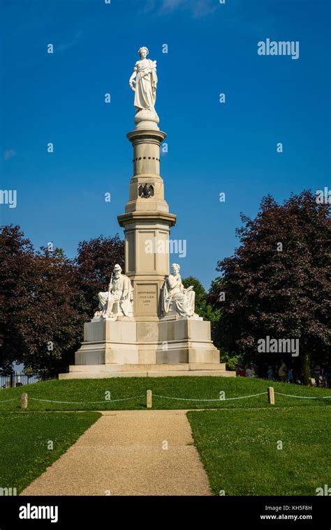 Soldiers National Monument, Gettysburg National Military Park, Pennsylvania, USA Stock Photo - Alamy