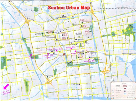 Suzhou City Map - Suzhou China • mappery