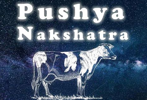 Pushya Nakshatra - Chitra Vedic Astrology