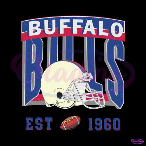 Buffalo Bills Est 1960 Helmet SVG