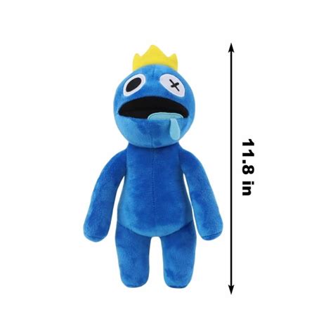 Buy Rainbow Friends Plush 11.8 Inch Blue Rainbow Friends Plush Toys for Fans and Friends ...