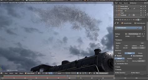 Rendering Billboard Particle Smoke with Blender Cycles - Lesterbanks