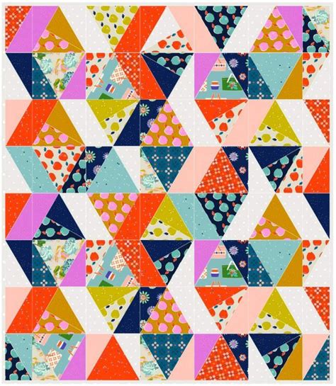 scrappy quilt Modern Quilt Patterns, Modern Quilts, Quilting Patterns, Quilting Ideas, Fun ...