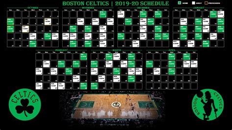 Boston Celtics Schedule March 2024 - Betsey Vinnie