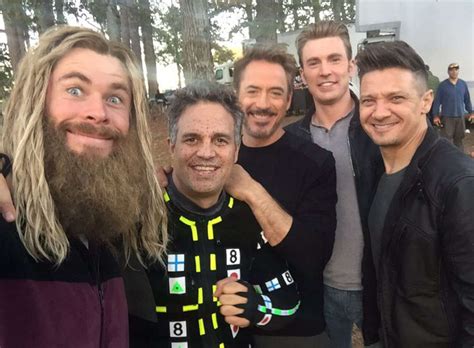 Avengers Stars Break 'No Camera' Rule on Set