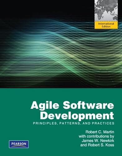 Agile Software Development, Principles, Patterns, and Practices ...