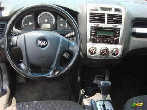 2007 Kia Sportage LX V6 Black Dashboard Photo #51253514 | GTCarLot.com