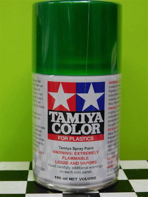 Tamiya TS-20 METALLIC GREEN Plastic Model Paint (Tamiya 85029)