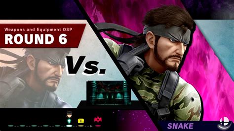 Super Smash Bros. Ultimate - Snake Classic Mode - Weapons and Equipment ...