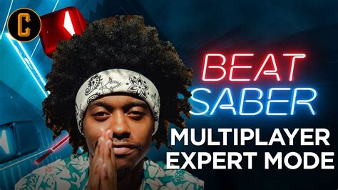 Playing Beat Saber Multiplayer Mode - Expert - YouTube