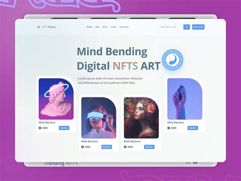 Creative Art - NFT Marketplace by Madbrains Technologies LLP on Dribbble