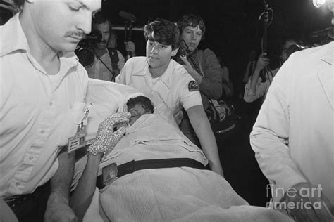 Michael Jackson Wheeled Into Hospital Photograph by Bettmann | Pixels