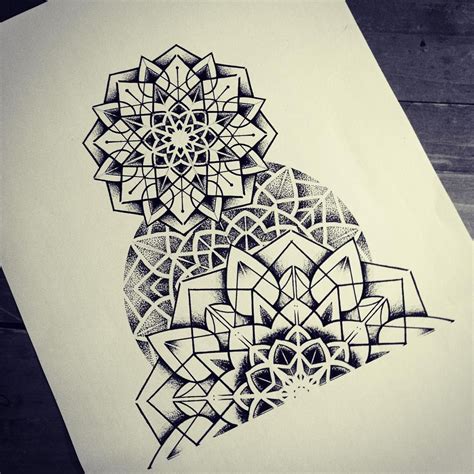 175+ Lotus Mandala Dot Stencil