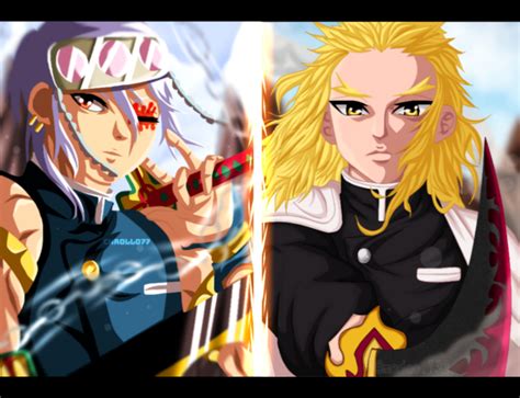 kimetsu no yaiba Rengoku and Tengen by Chrollo77 on DeviantArt ...