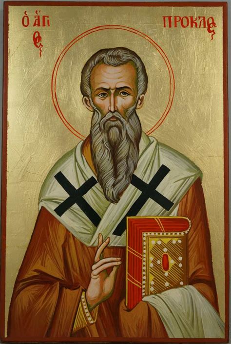 Saint Proclus of Constantinople Orthodox Icon - BlessedMart