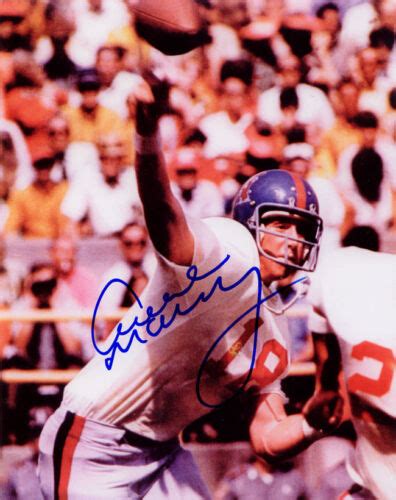 Archie Manning Ole Miss Football SIGNED 8x10 Football Photo COA! | eBay