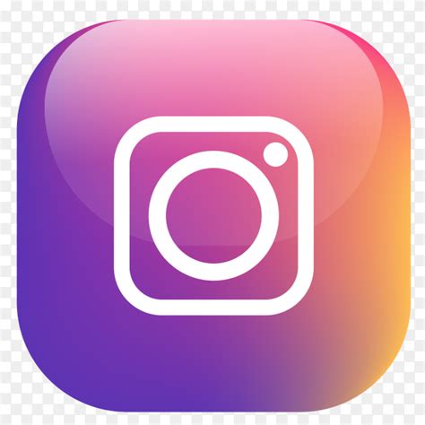 Vector Instagram button PNG - Similar PNG