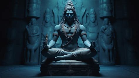 Premium Photo | Monumental Adiyogi Shiva Divine Expression