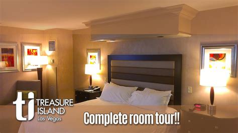 Treasure Island Deluxe Room Tour - YouTube