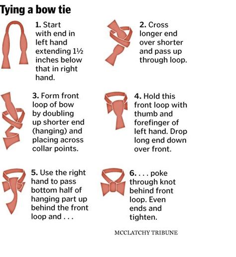 Learn how to tie a bow tie (with video): Clotheslines - cleveland.com