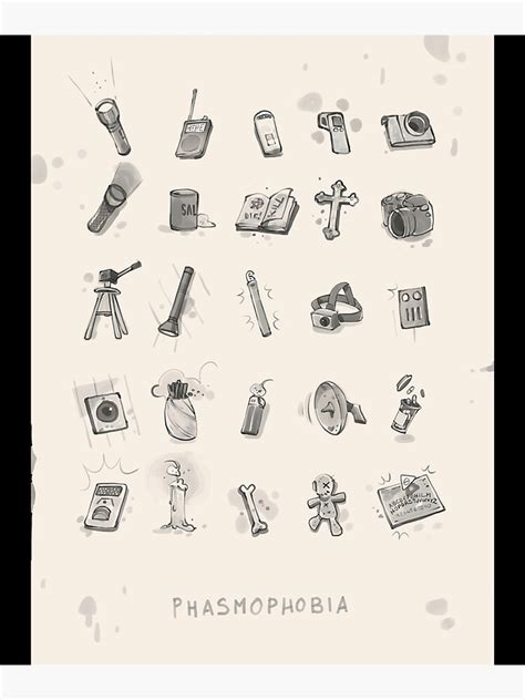 "Phasmophobia " Poster for Sale by JoeMaka6741299 | Redbubble