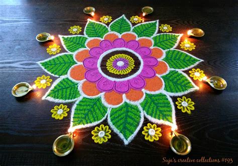 Top 100 Creative Rangoli Designs Images You Must Try This Year - Maxdio