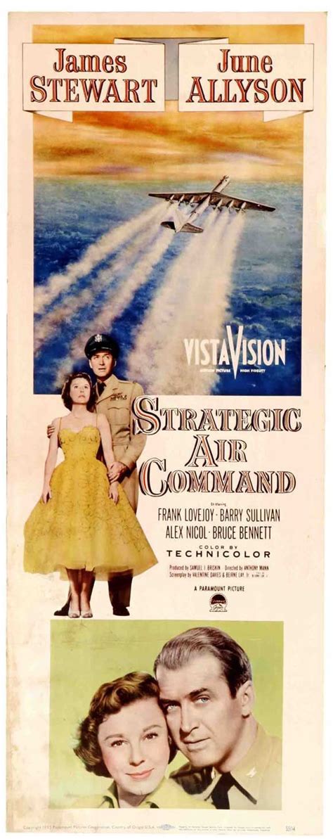 Strategic Air Command 14x36 Movie Poster (1955) | Strategic air command, Film posters vintage ...