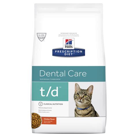 Buy Hill's Prescription Diet T/d Dental Care Dry Cat Food 3kg | The ...